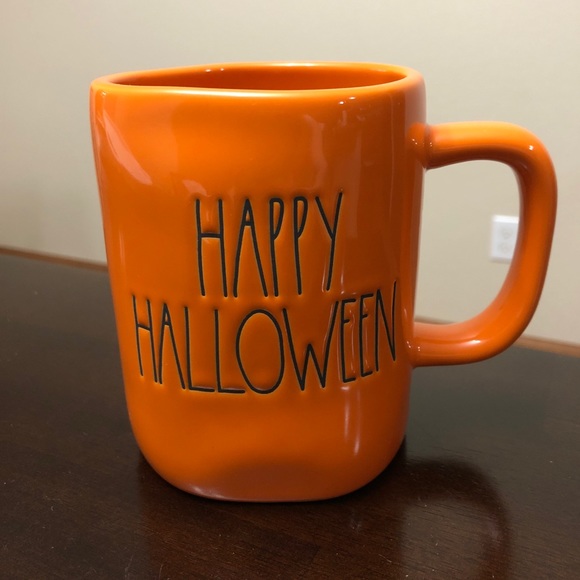 Rae Dunn Other - Orange Rae Dunn Happy Halloween mug